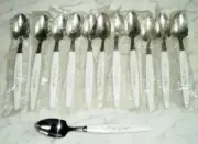 12 Kaysons Golden Rhapsody Stainless Japan Serrated Grapefruit Spoons