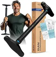 ELANI Climate Neutral Pull-Up Bar for Door Frames No Drilling with Innovative Thread Lock for Secure Hold - 70-90 cm Pull Up Bar with Load Capacity for up to 300 kg
