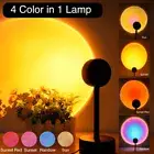 USB Sunset Lamp Sunset Projector Living Room Bedroom Atmosphere Photography