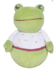 Tikiri Gemba Frog Chime Ball Plush - Soft Non-Toxic, Eco-friendly - BRAND NEW