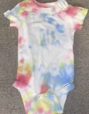 (1) Gerber Onesie •*Artisan*• Tye Dye One-Off (Pre Washed)