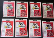 1991 Pro Set MusiCards Yo! MTV Raps 8 Instant Winner Scratch Off Unscratched
