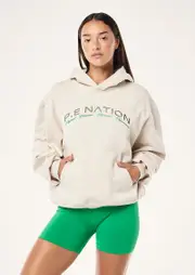 VOLUME HOODIE IN CLOUD, S