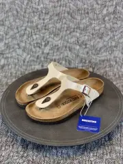 Birkenstock Gizeh Birko Flor Thong Sandal 38 Regular Women's 7 Slide