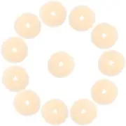 DRESSOOS 12 pcs Donut Hair Shaper Easy to Use Doughnut Bun Maker for Versatile Hair Styling Tool for Quick Bun Hairstyles for Various Occasions and Outfits