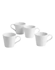[Royal Doulton] Gordon Ramsay Maze Mug Set of 4 400ml in Light Grey
