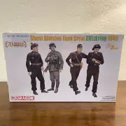 DRAGON 1/35 6654 Ghost Division Tank Crew (Blitzkrieg 1940) The Battle Of France
