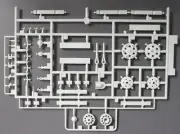 Dragon 1/35th Scale T-34/76 German Army - Parts Tree F from Kit No. 6185