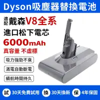 在飛比找蝦皮購物優惠-台灣現貨 Dyson吸塵器V8系列替換電池 戴森電池 適配D