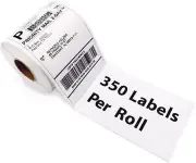 4"x6"Thermal Shipping Labels, 350Labels Self Adhesive Labels Blank Thermal Label