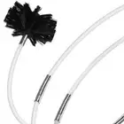 Dryer Cleaner Vent Kit Lint Cleaning Duct Chimney Tool Brush Traps Remover Sweep