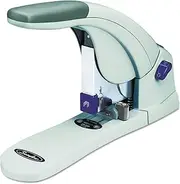 Swingline Heavy Duty Stapler, 120 Sheet Capacity, LightTouch, Jam Free, Reduced Effort, Anti-Microbial, Metal, Gray (90010)