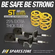 Front Webco Shock Absorbers Lowered King Springs for SUBARU FORESTER SF F5 (for: Subaru)