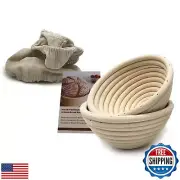 5 Inch Round Bread Proofing Basket Sourdough Rising Rattan Bowl for Artisan B