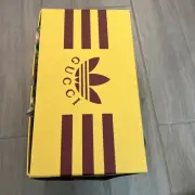 Unisex Gucci X Adidas GG monogram slides EU size 38, never worn.