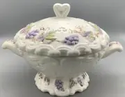 Vintage Arda H Lenwile Handpainted Art-Ware Small Casserole/Tureen #6270F (New)