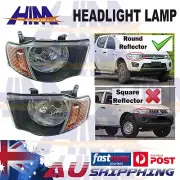 LH+RH Pair Head Light Lamp For Mitsubishi Triton Ute ML GLS GLX-R VR 2006~2009 (for: Mitsubishi)