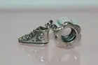 AUTHENTIC NIB PANDORA SNEAKER DANGLE RETIRED 790350 BAGTAG BOX *BEWARE FAKES!