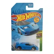 2021 How Wheels 224/250, 94 Bugatti EB110 SS Blue -HW Exotics 6/10 NIB