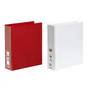 Marbig 2 D-ring Clearview Insert Binder 50mm (A4) - Red
