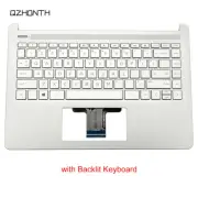 New For HP 14-DQ 14-DQ1043CL 14s-DQ1085TU Palmrest Keyboard (Backlit) L88206-001