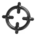 Mocha Pot Rack Cast Iron Coffee Pot Shelf for Household Cookware Gas Stove