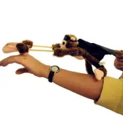 Funny Monkey Plush Toys Screaming Novelty Flying Monkey Paw Toys Kids Gift
