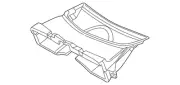 Genuine GM Radiator Air Upper Baffle Extension 84872137