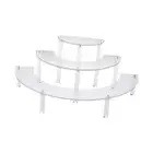 Cupcake Dessert Stand Acrylic Display Riser for Perfume Appetizers Wedding