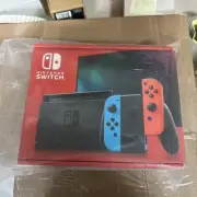 Nintendo Switch Console 32GB Docking Station Red & Blue Joy-cons JAPAN Model New