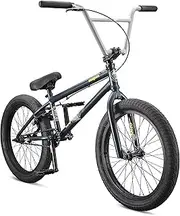 Mongoose Legion L80 Freestyle BMX Bike for Advanced-Level Riders, Adult Men Women, 4130 Chromoly Frame, and 20-Inch Wheels, Dark Blue