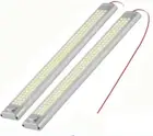12V/24V LED Interior Light Bar 168 LEDs 12W LED Strip Lights with ON/Off Switch