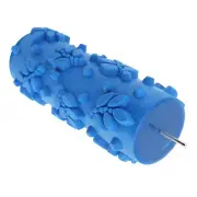 Pattern Paint Roller 5 Inch Rubber Versatile Decorative Art Texture Roller