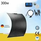 12V 300W Flexible Solar Panel Kit Mono Caravan Boat Camping Portable Power Home