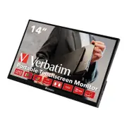 Verbatim 14" FHD IPS USB-C Touchscreen Monitor [49591]