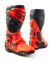 New Fox Racing Instinct Boots - Orange - US Size 11.5 - 24347-824-11.5