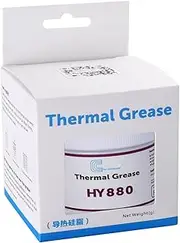 HY500-200g CPU Thermal Heatsink Grease Paste Compound Thermal Conductivity: >1.93W/m-k Carbon Based High Performance for CPU PC GPU PS5-200 Grams …
