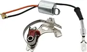 Ronyme Distributor Points and Condenser Set,Ignition Tune up Kits,Professional Replaces Component Points and Condenser Tune up Set