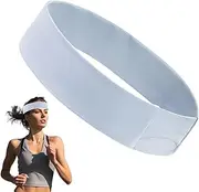 [Generic] Sweat Headbands | Lightweight Gym Sweatbands - Quick Drying, Non-Slip Headwear for Men Women Outdoor Fitness Home Gym Use