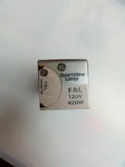 GE FAL 120 VOLT 420 WATT QUARTZLINE LAMP (NEW) Lot of 12