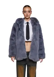 Wild Wintering Faux Fur Coat