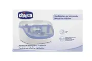 Chicco Microwave Steam Steriliser for Baby Infant Feeding Bottles Pacifier Blue