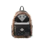 Loungefly Game Of Thrones Jon Snow Mini Backpack With Faux Fur Trim - New, With Tags
