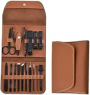 GZXHI New 16 in 1 Nail Clipper Professional Stainless Steel Scissors Grooming kit Art Cuticle Utility Tools Nail Clipper Manicure Set (Color : #3)