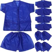 BESPORTBLE Sweatsuits for Men Postpartum Belly Band Bathrobes Sauna Blanket Sweat Suit Portable Steam Sauna Outdoor Sauna Accessories Sauna Wrap Spa Saunas Blue Polyester (polyester)