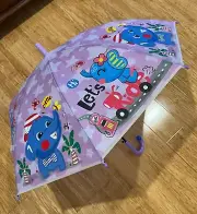 NEW Elephant Let's Ride Umbrella Children's Cute Adorable Kids' Rain Brolly Gift