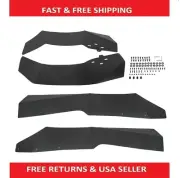 For Polaris RZR XP 1000 & XP 1000 4 Extended Fender Flares Mud Flaps 2014-2022