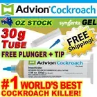 Genuine Advion Cockroach Gel Syngenta 1x 30g Plunger/Tip Kill Roach Bait Control