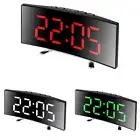 Creative Digital Alarm Clock Mirror LED Digital Clock for Home Office Dormitory
