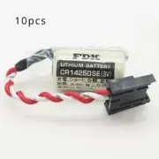 10X FDK CR14250SE 3V 1800mAh Battery For PLC Battery Backup CNC System